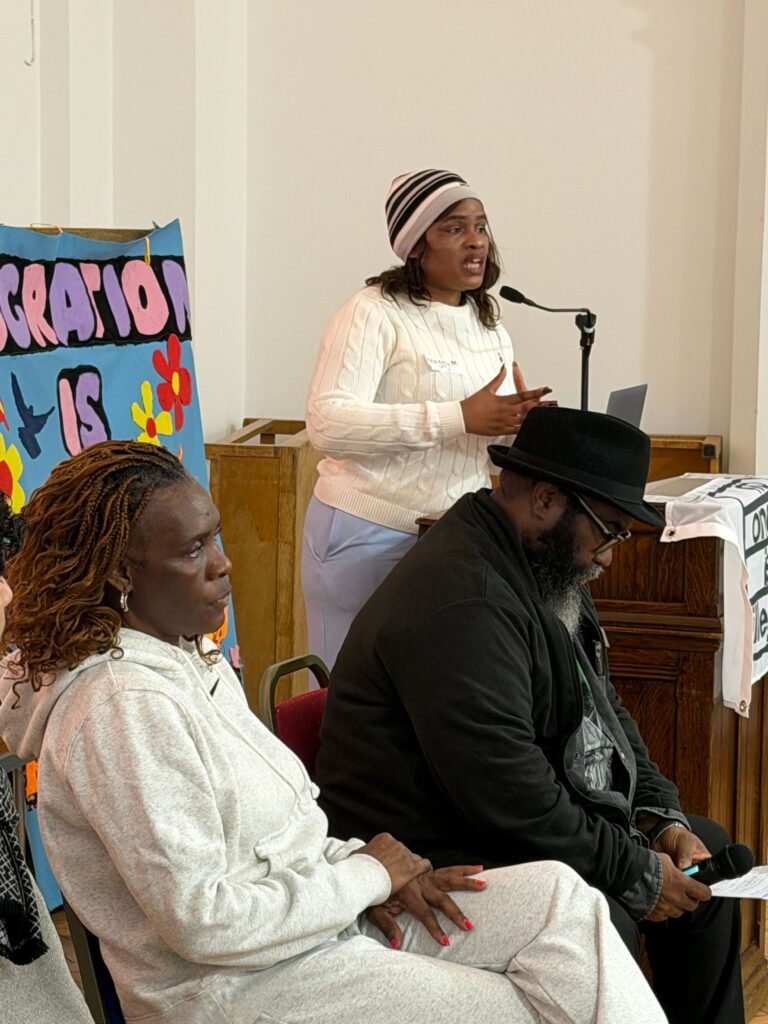 Maggy Moyo, Teresa Sithole and Boucka Koffi  (VVIDY) amplyfying voices of lived experience